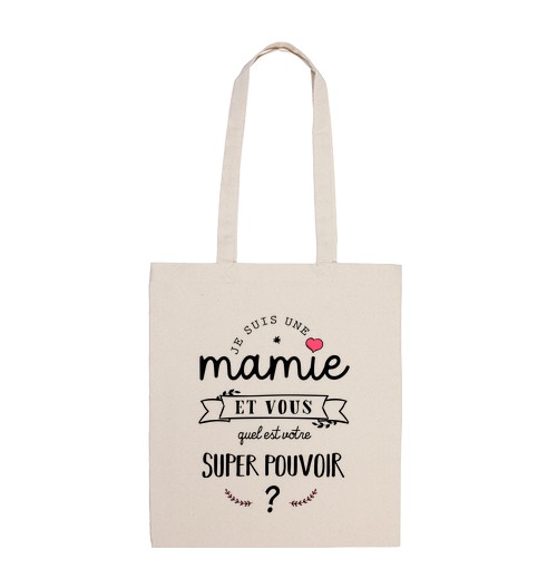 Bolsa De Tela abuela superpoder laTostadora