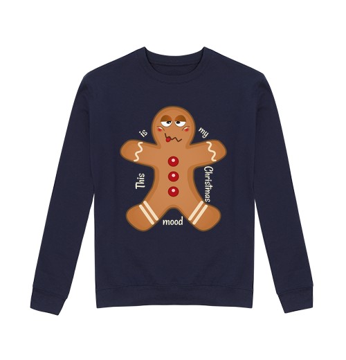 Sudadera Sin Capucha Unisex hombre de navidad laTostadora