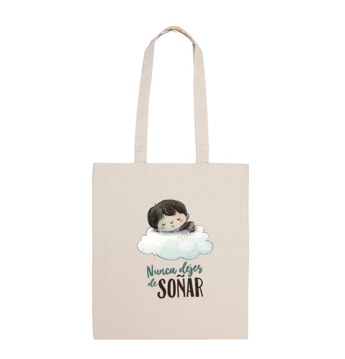 Bolsa De Tela Nunca dejes de soñar laTostadora