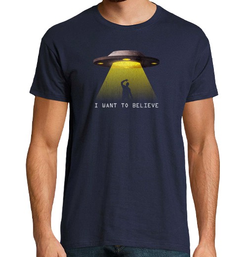 T-Shirt Uomo Manica Corta Voglio Credere-image