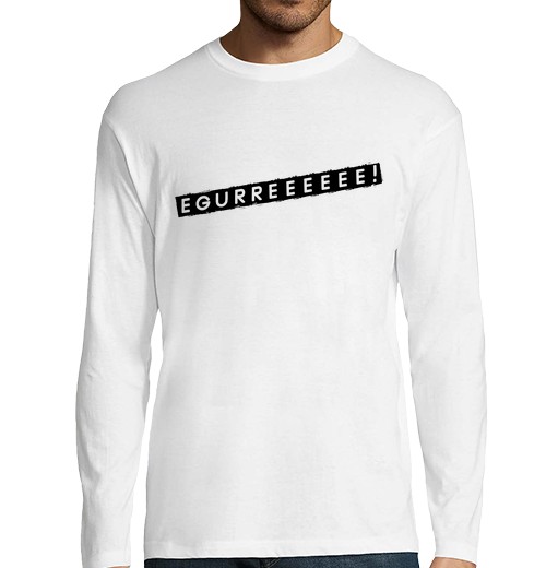 Camiseta Hombre Manga Larga Egurreeeeee laTostadora - latostadora.com - Modalova