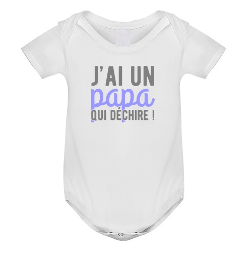 Body Neonato Papà Che Strappa Il Regalo-image
