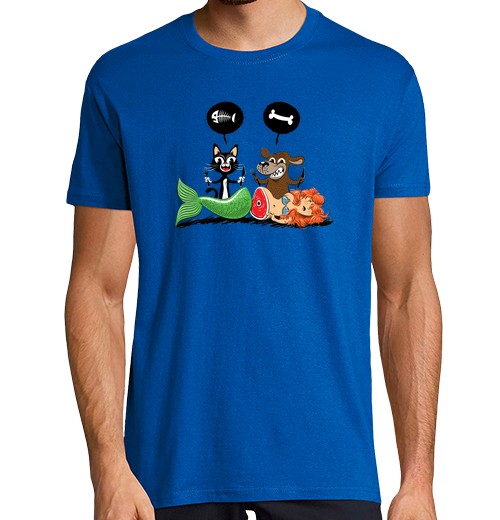 Camiseta Hombre Manga Corta Fish or meat? laTostadora - latostadora.com - Modalova
