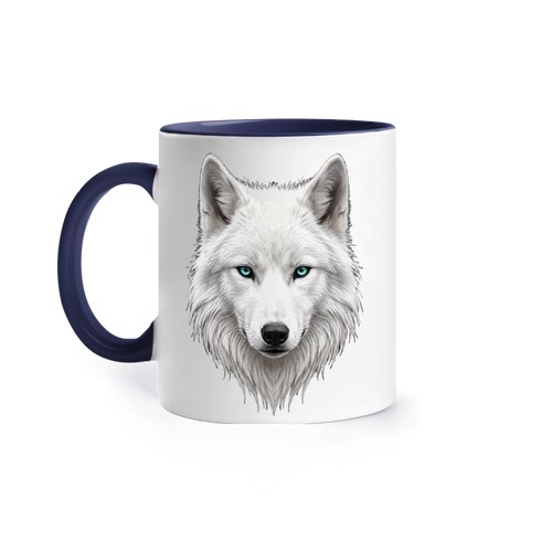 white wolf illustration viking wolf head, mugs, customizable, personalized, matcha, herbal tea, white wolf illustration viking wolf head, mugs, customizable, personalized, matcha, herbal tea,