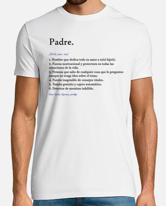 Camiseta definición de padre en negro | laTostadora