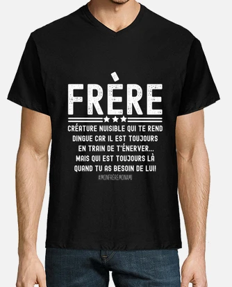 Definition frere cadeau pour frere t shirt tostadora