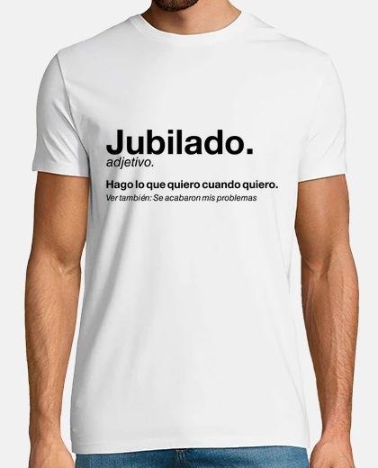 T-shirt definizione pensionato pensionato faccio che voglio pensione