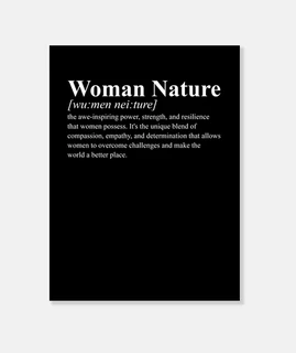 definizione della natura della donna