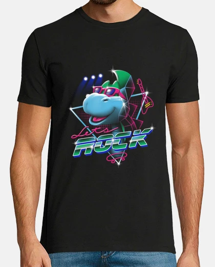Camiseta deja para hombre de la camisa de la roca