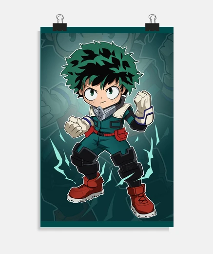 Póster Deku poster