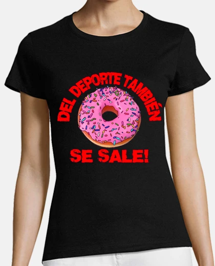 Playera DEL DEPORTE TAMBIEN SE SALE