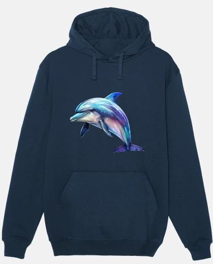 Sudadera delfín metálico