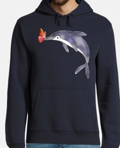 Sudadera Delfin y mariposa