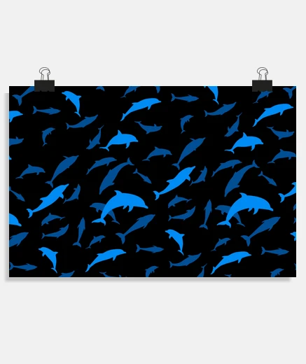 Poster delfini