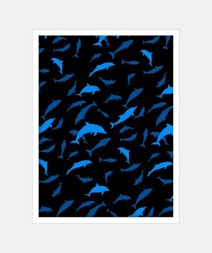 Quadro delfini