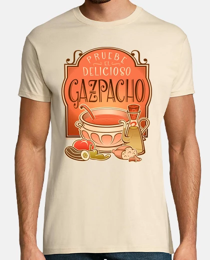 T-shirt delizioso gazpacho