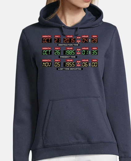 Hoodie delorean control panel