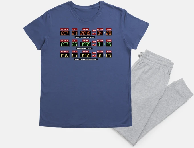 Pyjama delorean control panel