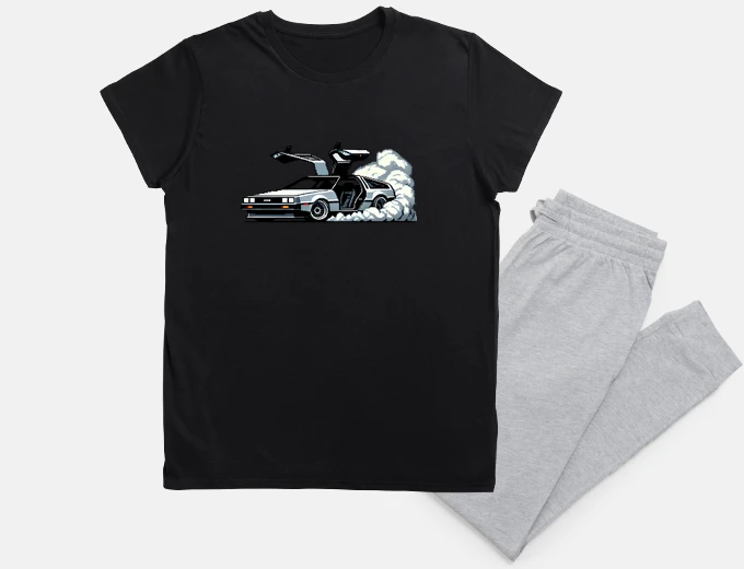 Pijama DELOREAN PIXEL ART