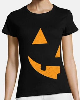 demi citrouille halloween à gauche
