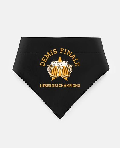 Mascotas DEMIS FINALE LITRES DES CHAMPIONS bière
