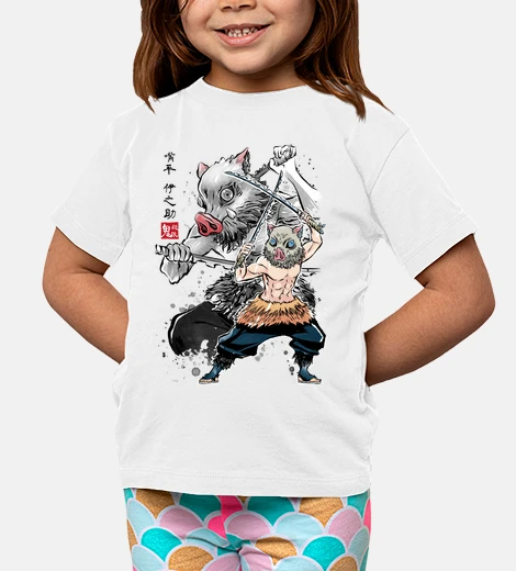 Ropa Demon slayer Inosuke sumi-e