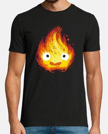 T-shirt demone del fuoco