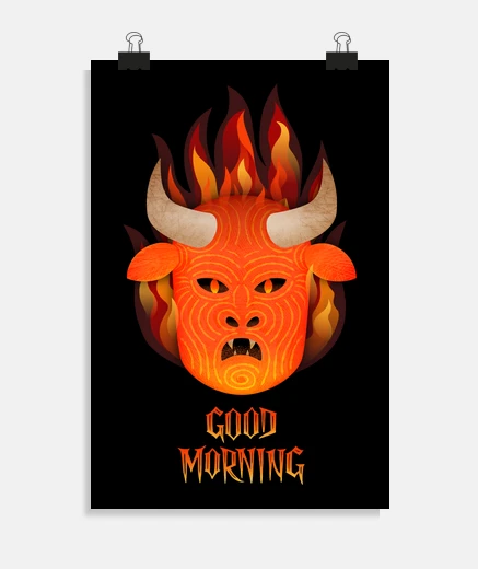 Poster demone gentile