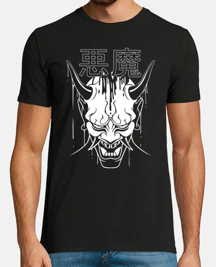 T-shirt demone giapponese