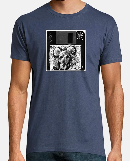 T-shirt denim digitale