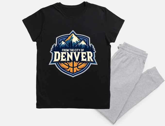 Pajama Denver Basketball lover gift