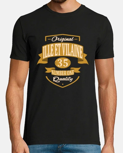 Tee-shirt departement ille et vilaine 35