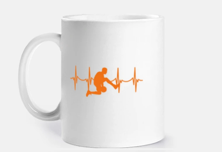 Taza deporte de baloncesto