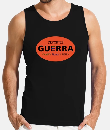 Camiseta Deportes Guerra. Campo, playa y sierra