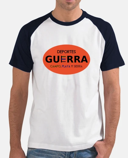 Camiseta Deportes Guerra. Campo, playa y sierra