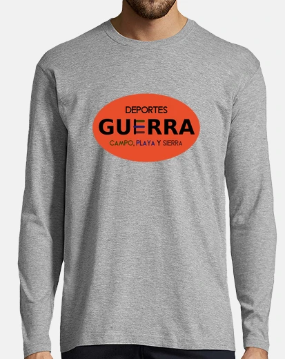 Camiseta Deportes Guerra. Campo, playa y sierra