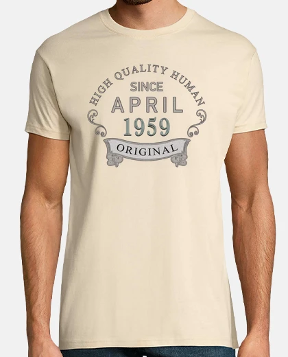 Tee-shirt depuis avril 1959