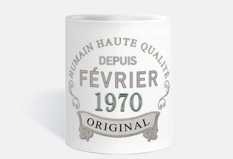 Mug Depuis Février 1970
