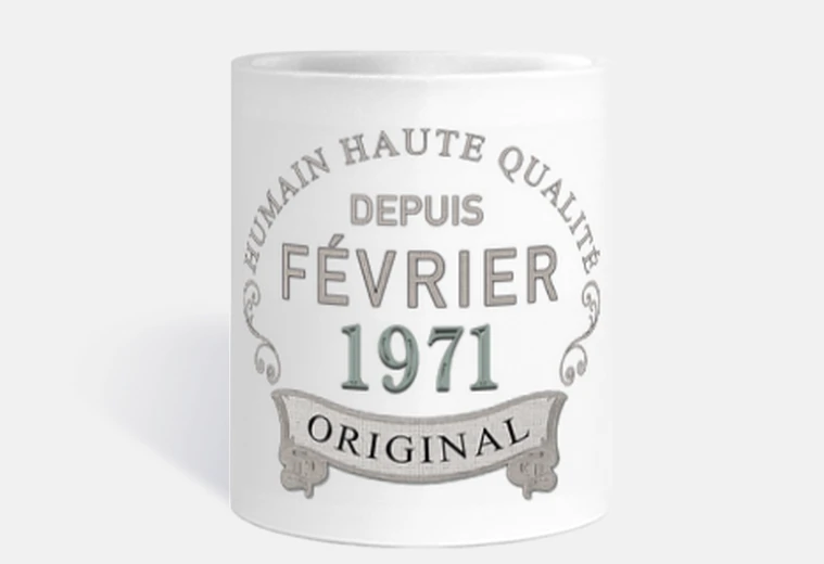 Mug Depuis Février 1971