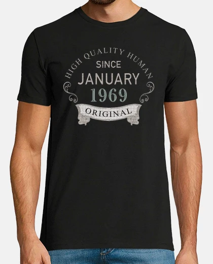 Tee-shirt depuis janvier 1969