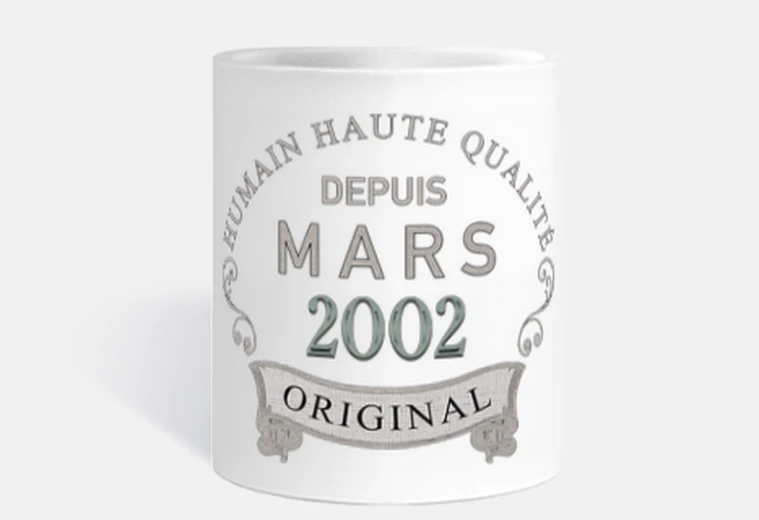 Mug Depuis Mars 2002