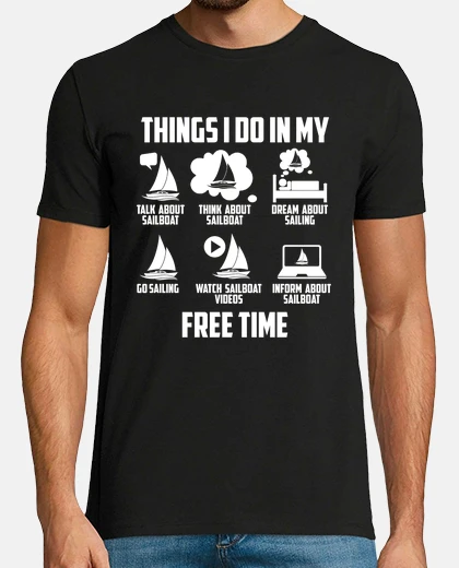 Tee-shirt des choses amusantes que je fais pendan