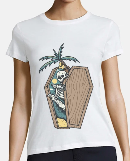 Camiseta descansa en el paraíso
