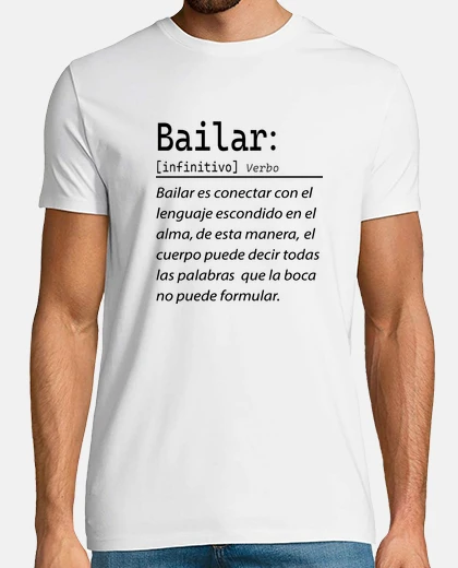 Camiseta Descripción de bailar
