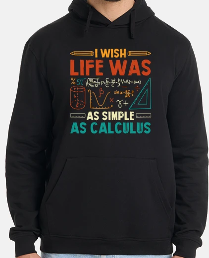 Sudadera desearía que mi vida fuera tan simple c