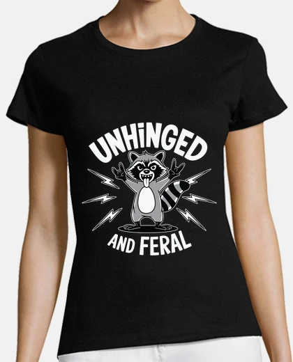 Tee-shirt déséquilibré et sauvage
