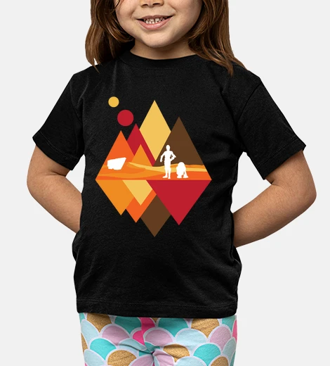 Kids desert view