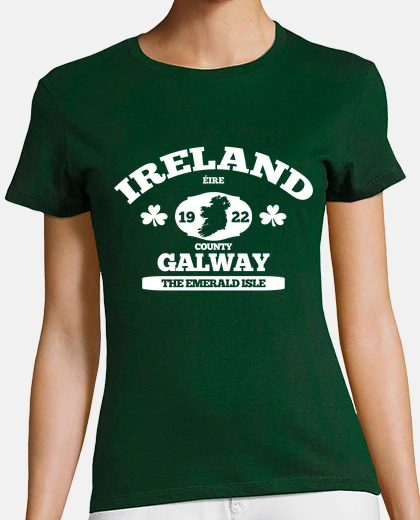 T-shirt design classico galway irlanda