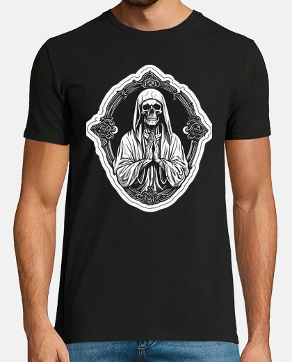 Tee-shirt Design contemporain Skull et tete de mo