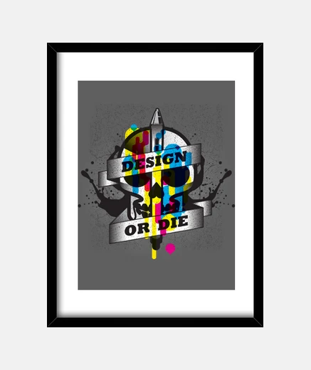 Framed design or die
